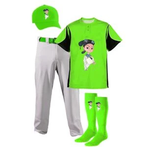 Vestito uniforme di baseball del carattere popolare corrente dell'OEM