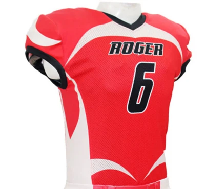 Maglia da football americano con stampa a sublimazione personalizzata di alta qualità